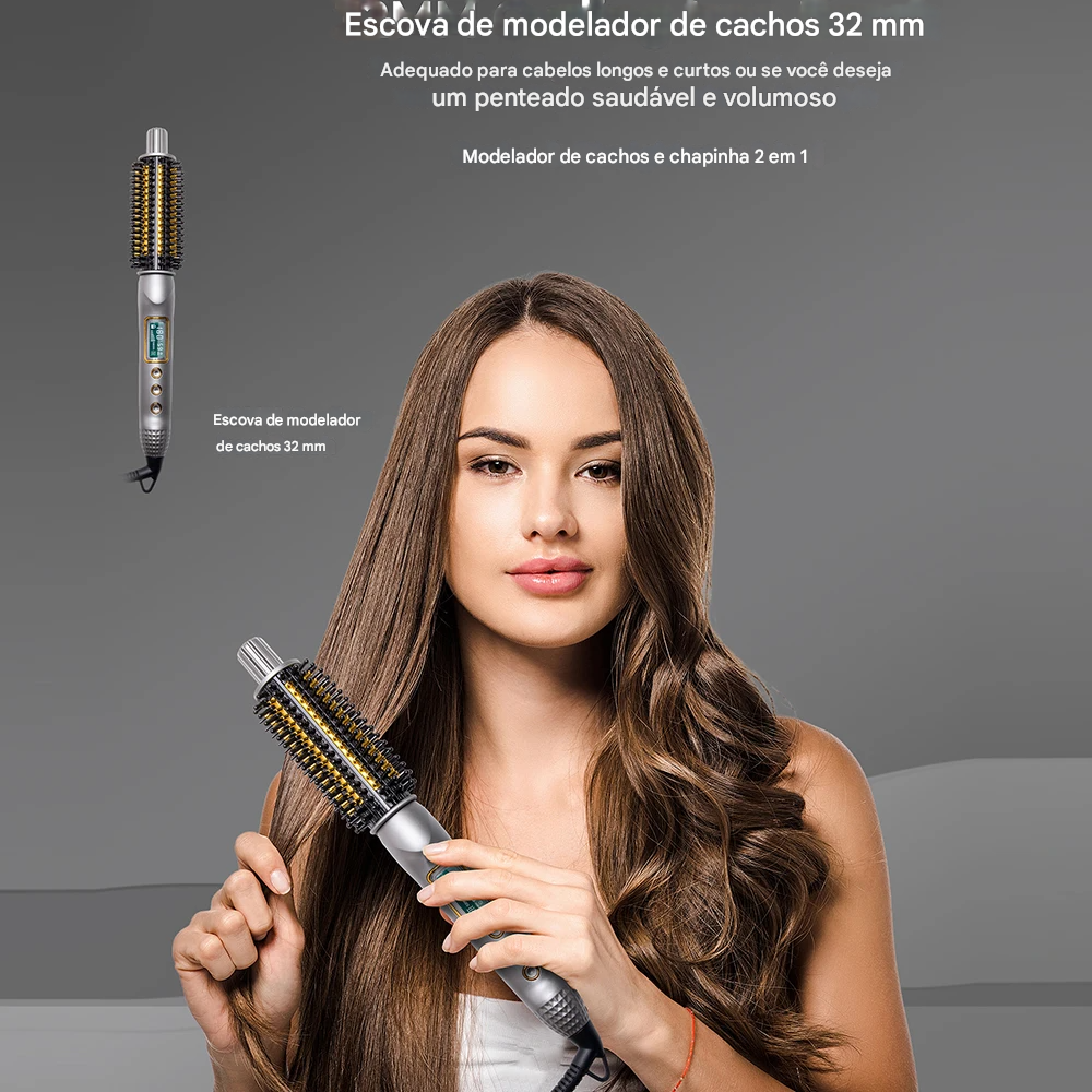 Escova Modeladora 2 em 1